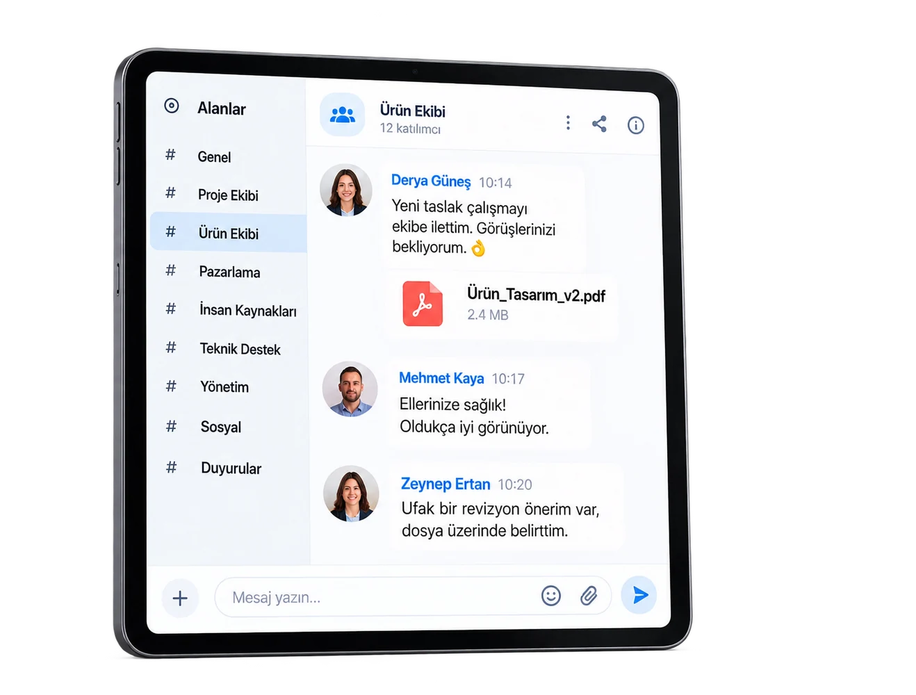 SpecPlus Chat — Kurum içi güvenli mesajlaşma